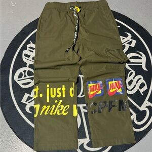 Nike x Cactus Plant Flea Market Olive Green Graphic Pants